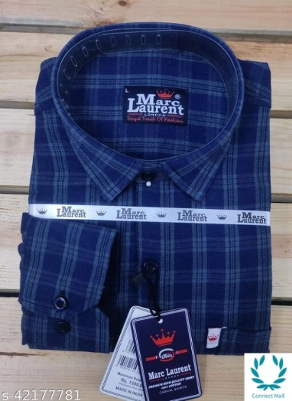 Pure cotton check shirt for Men - XXL